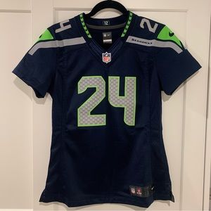 Marshawn Lynch Seahawks jersey women’s small like new!